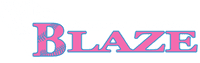 Metro East Blaze Softball banner logo